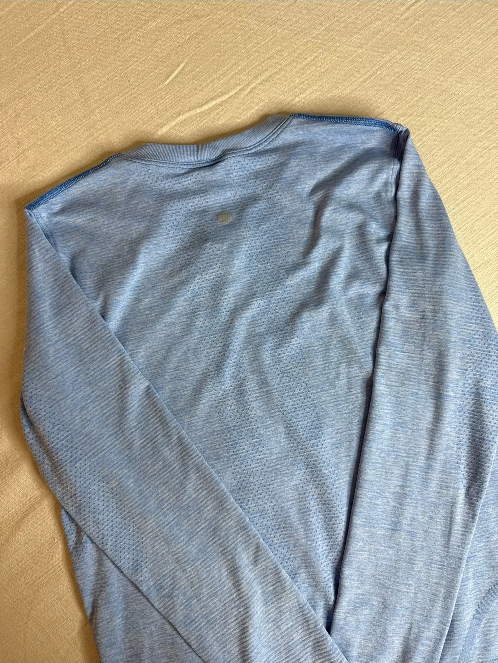 lululemon athletica Light Blue Crew Sweatshirt